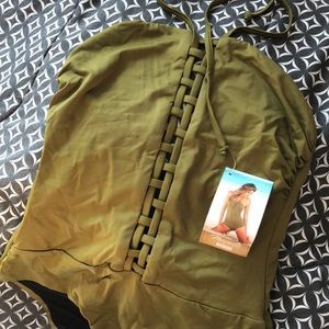 Olive Green One Piece